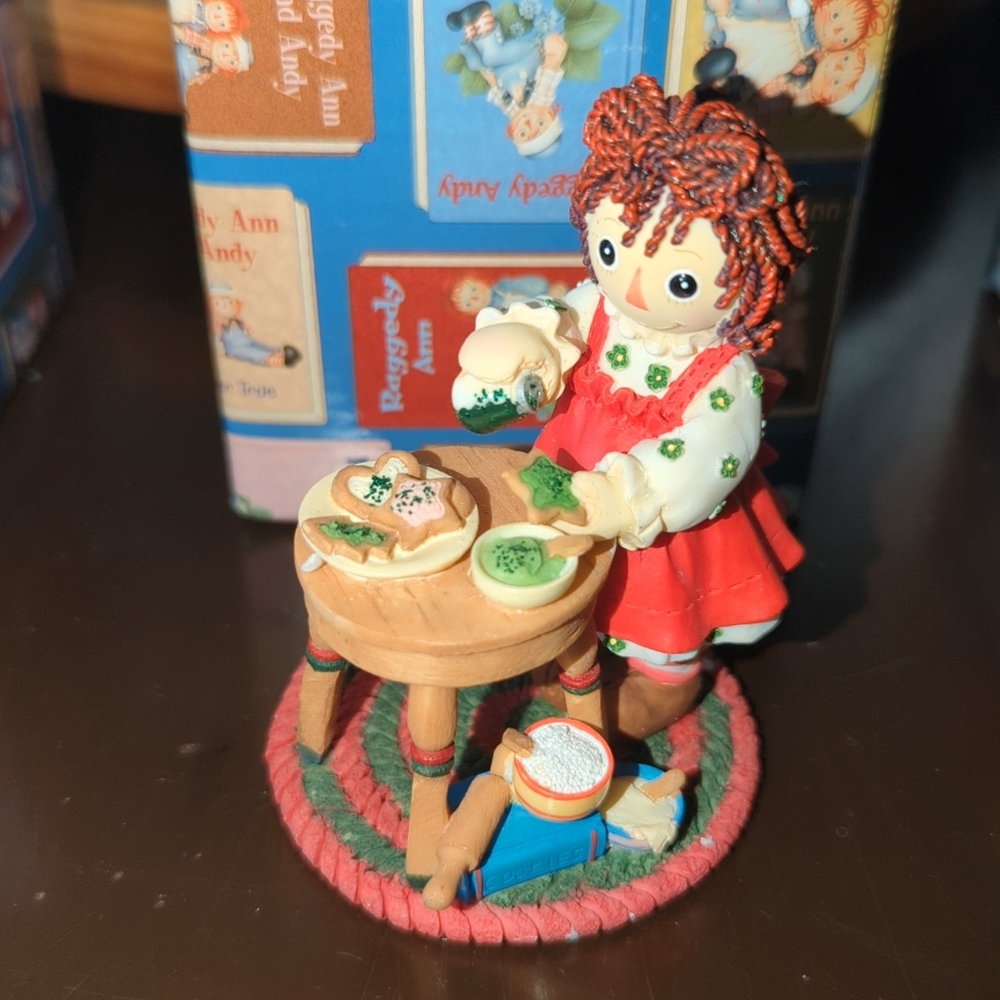 Raggedy Ann Doll with Red Dress